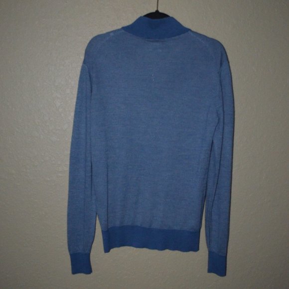 $198 NWOT Sz M Peter Millar Blue Soft Lightweight Pullover - Picture 3 of 5